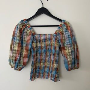 NWT Ganni Blouse - Sz 32